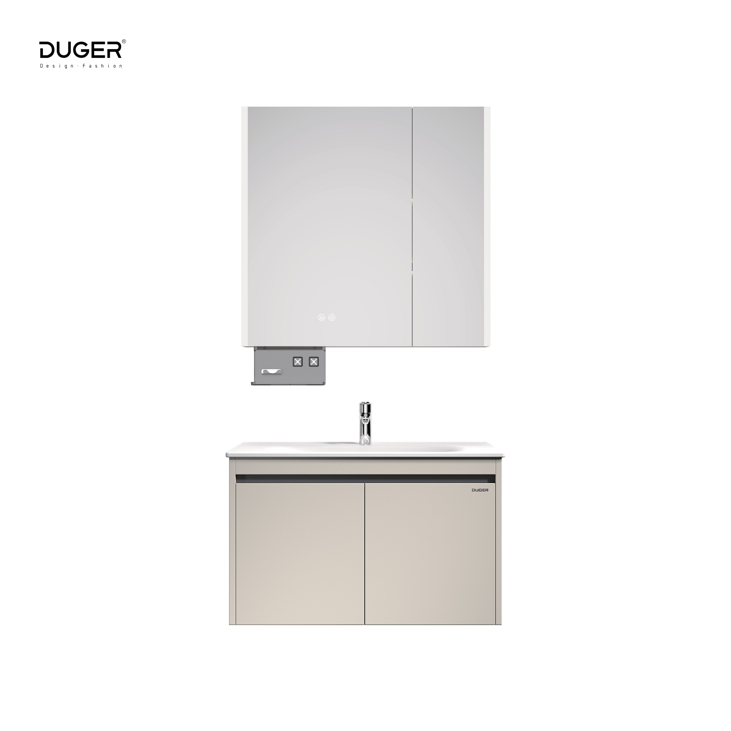 Bộ tủ phòng tắm inox Duger Heavy H38-800