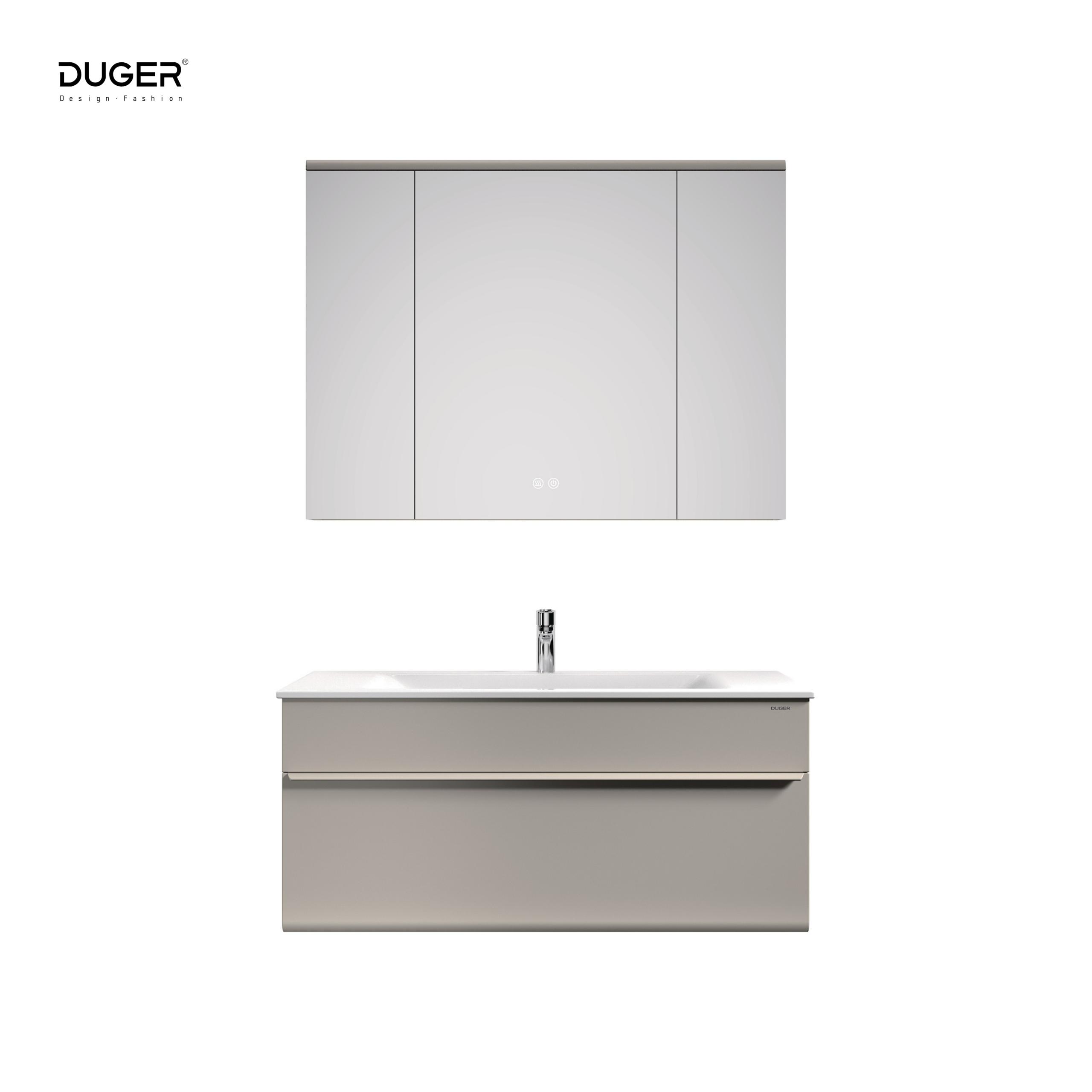 Bộ tủ phòng tắm Inox Duger D10-1000
