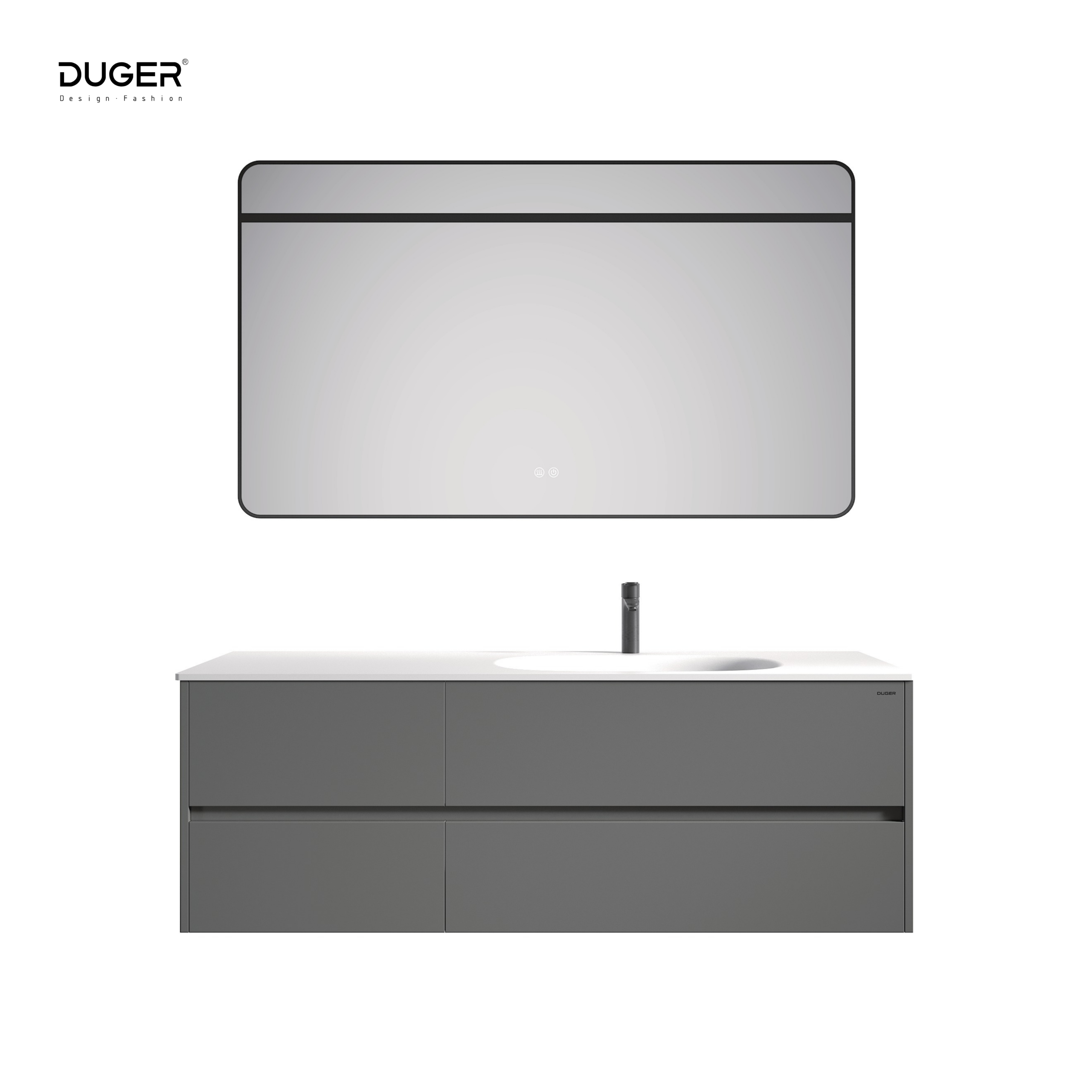 Bộ tủ phòng tắm Inox Duger Delight D40-1200