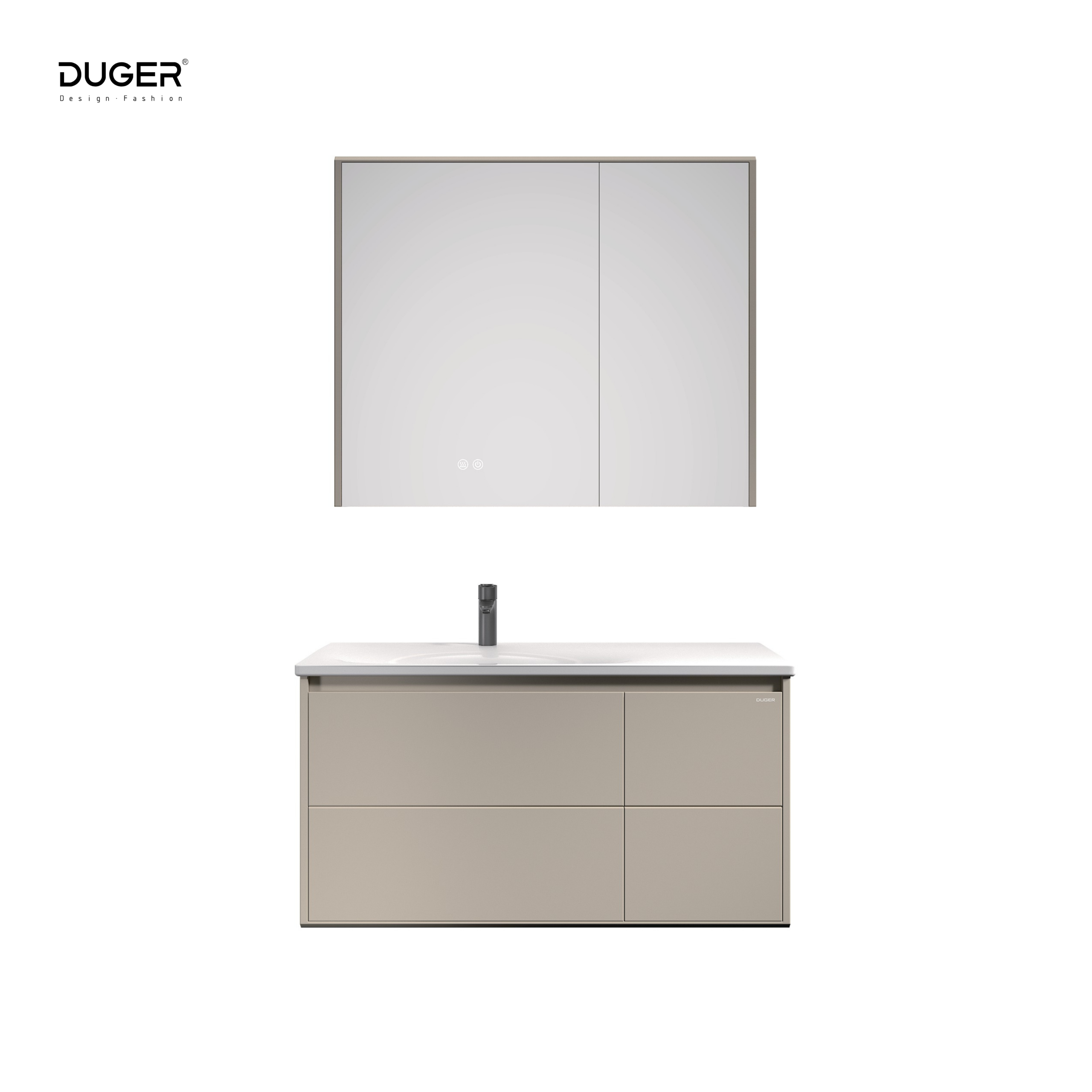 Bộ tủ phòng tắm Inox Duger D9-950