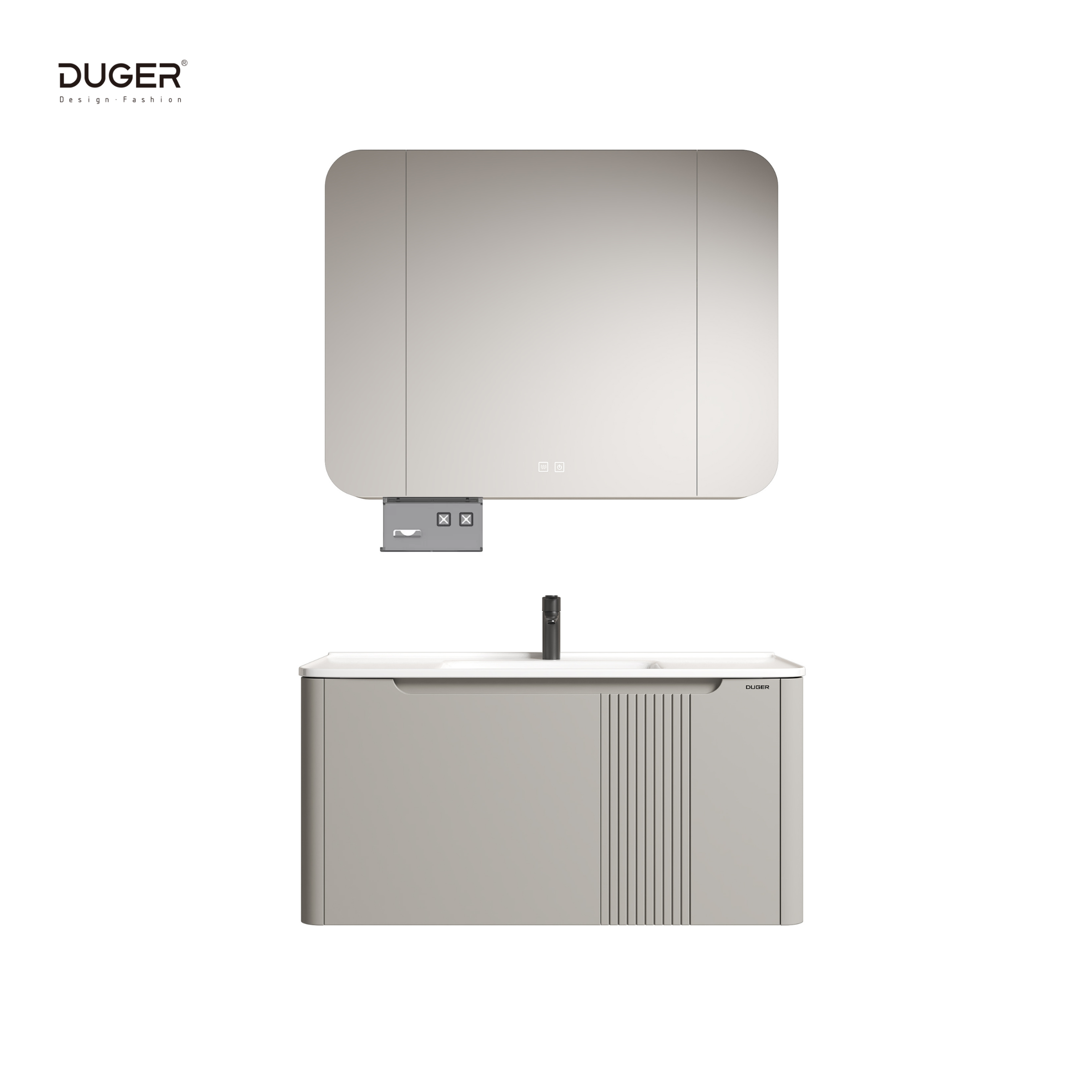 Bộ tủ phòng tắm inox Duger Sonar S26-1000