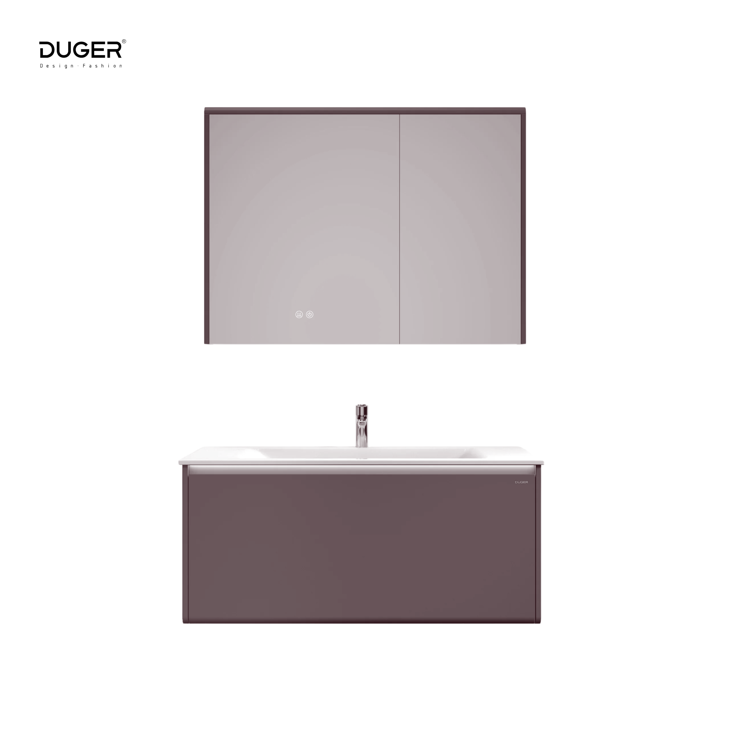 Bộ tủ phòng tắm Inox Duger D20-1000